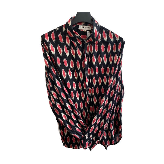 Funky Mens Shirt Black and Pink
