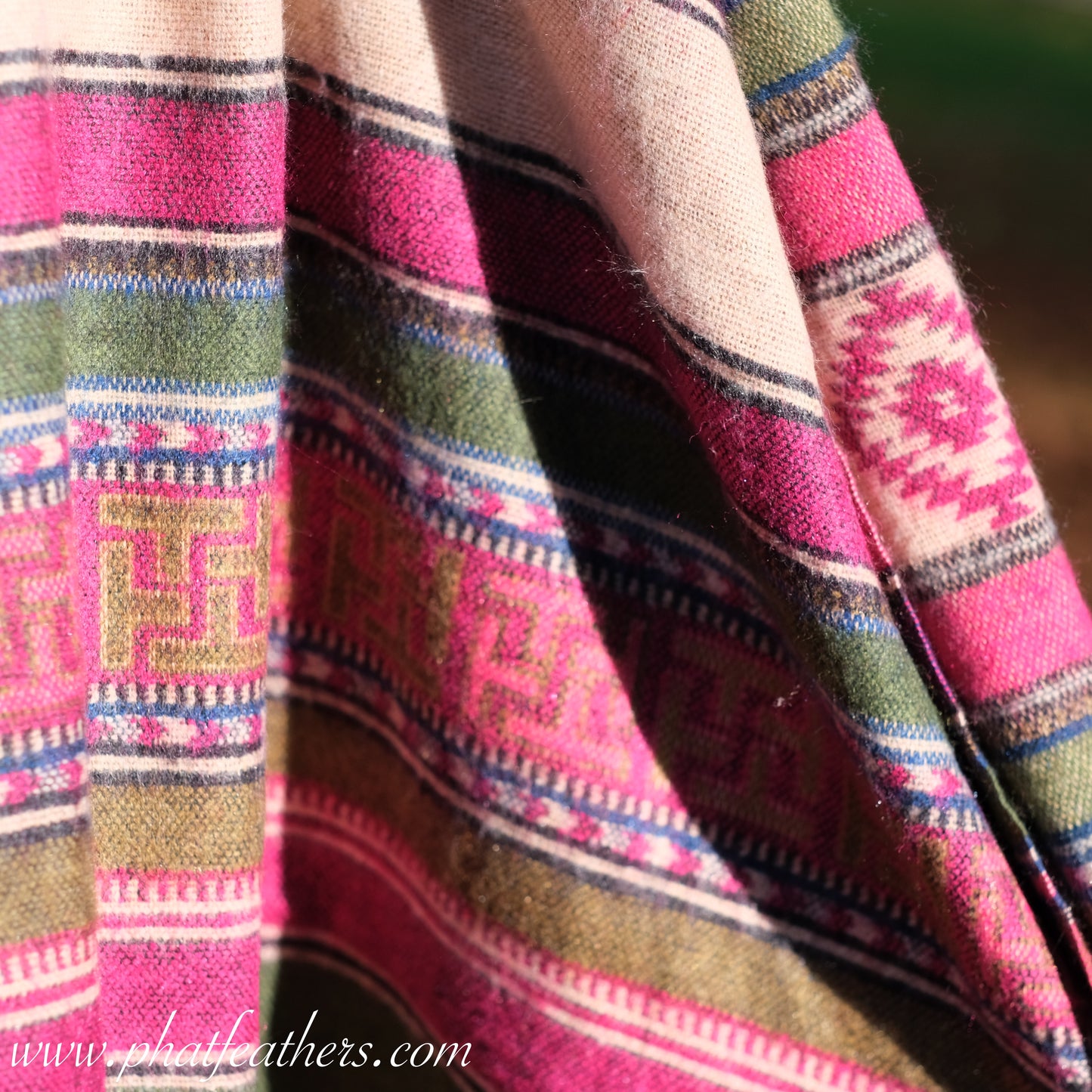 Cotton Himalayan Blanket Shawl