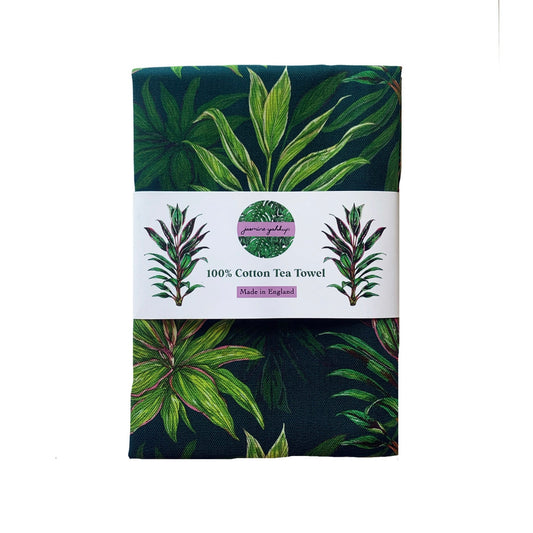 Hawaiian Ti Plants Tea Towel