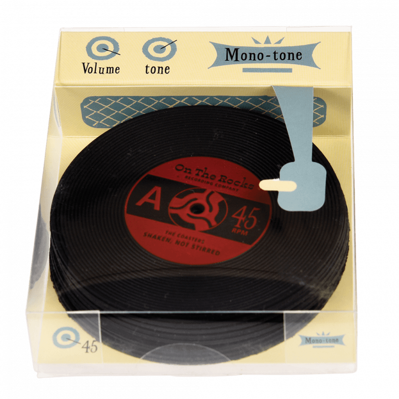Vinyl Record Silicone Coasters