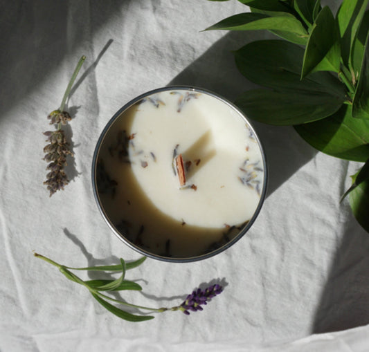 Lavender and Rosemary Candle