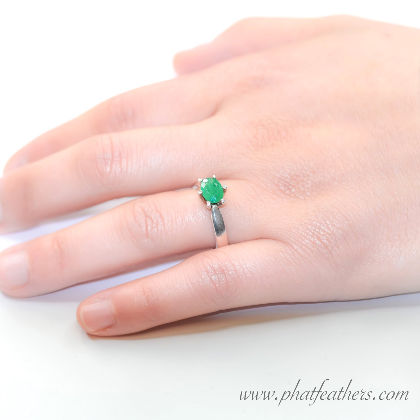 Prong Setting Emerald Ring Size K Muzo