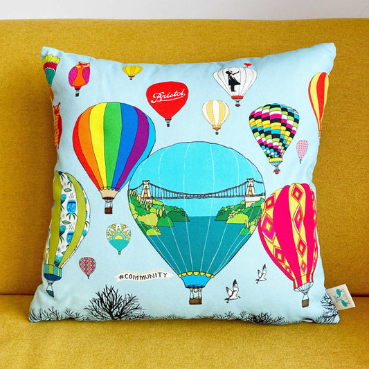 Bristol Balloons Cushion Cover