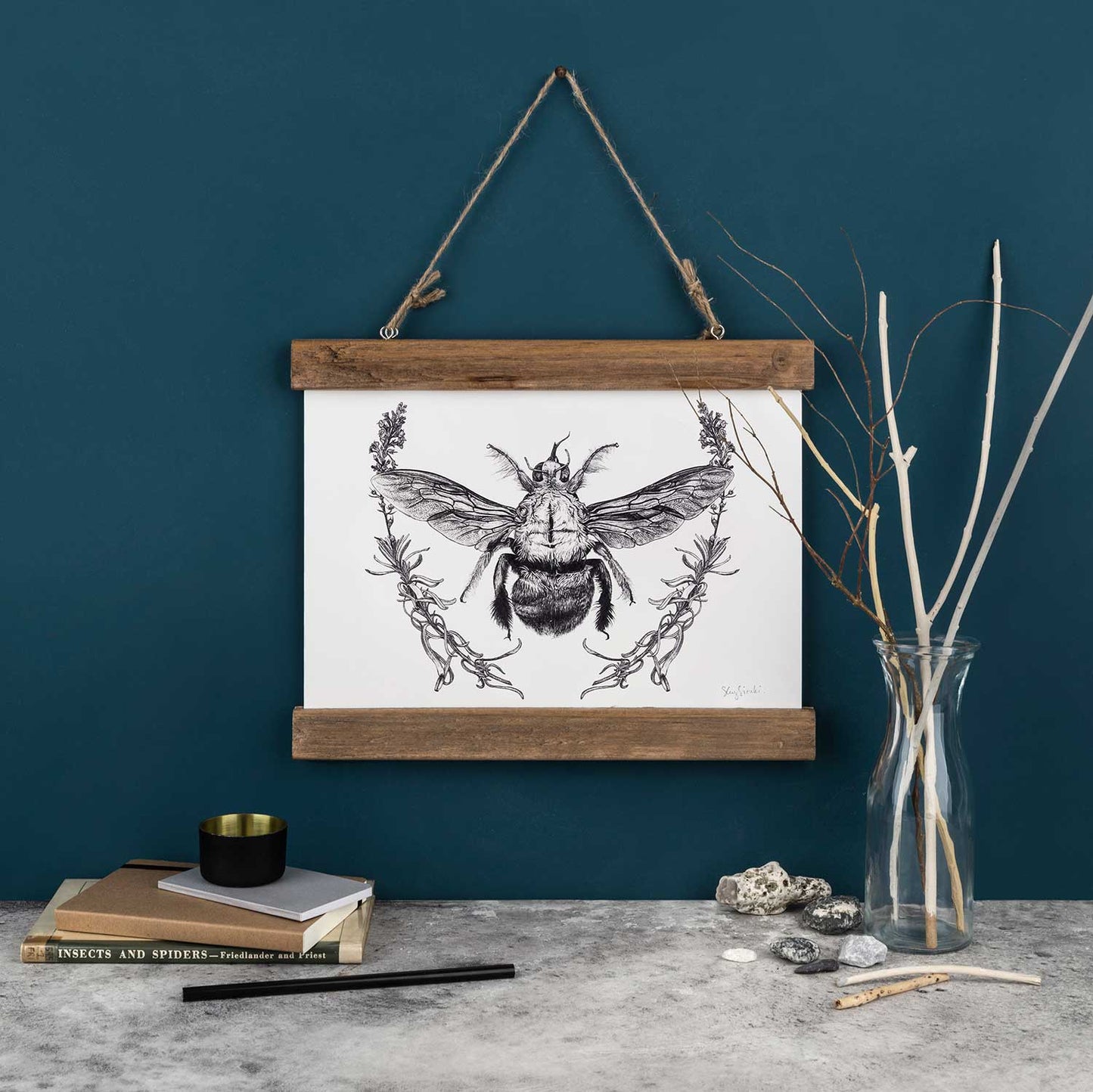 Carpenter Bee Print
