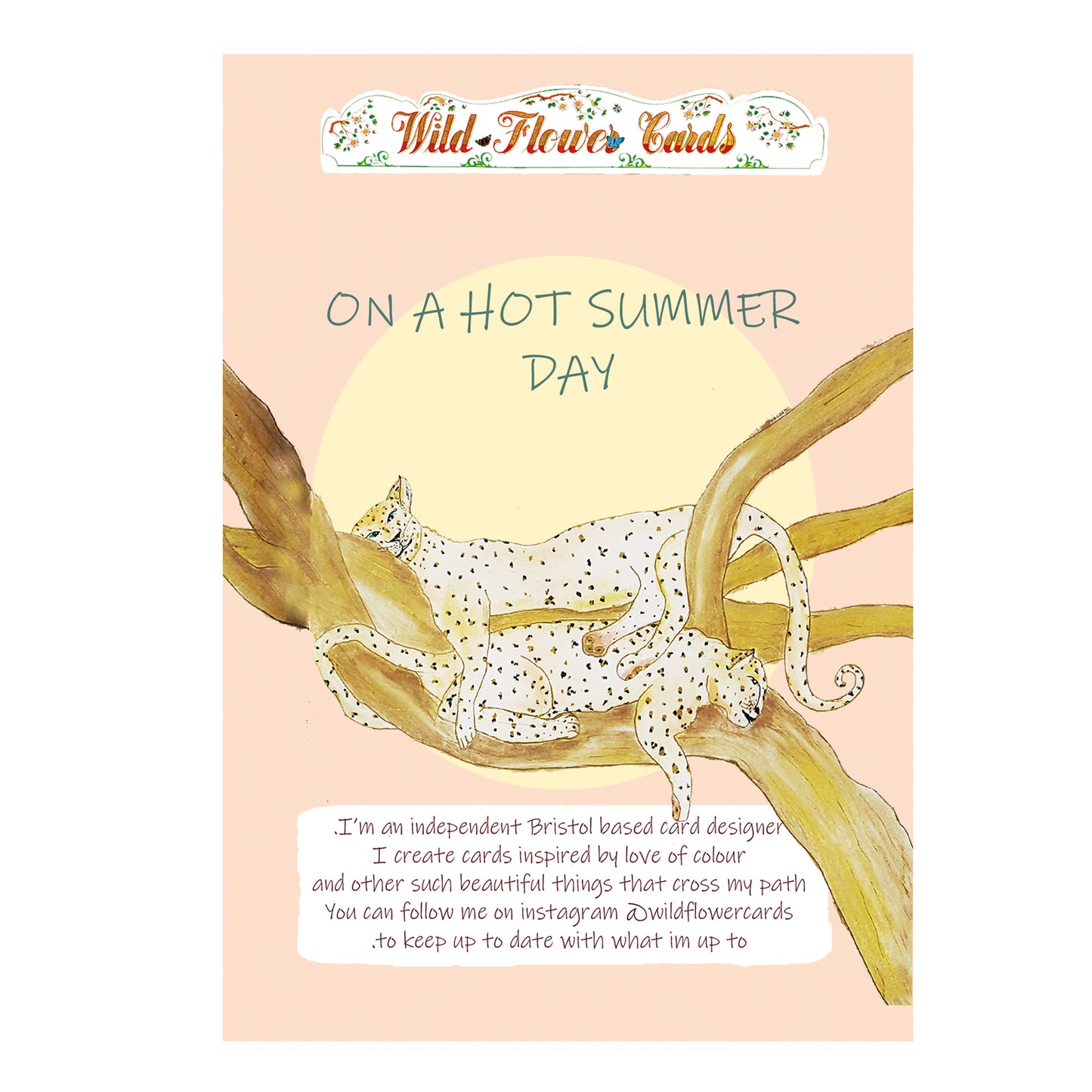 On a Hot Summer Day Card