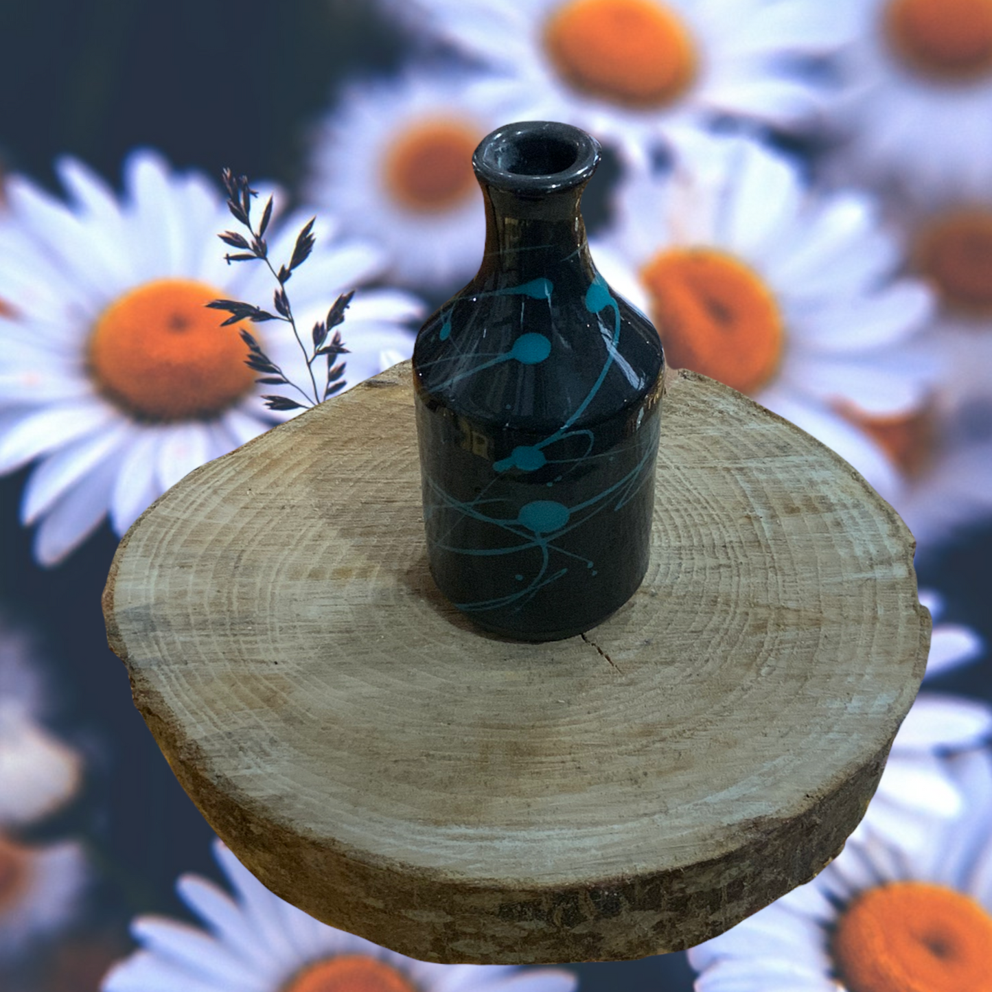 Paint Splatter Vase
