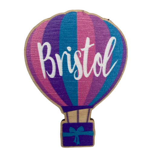 Bristol Balloon Teal Magnets