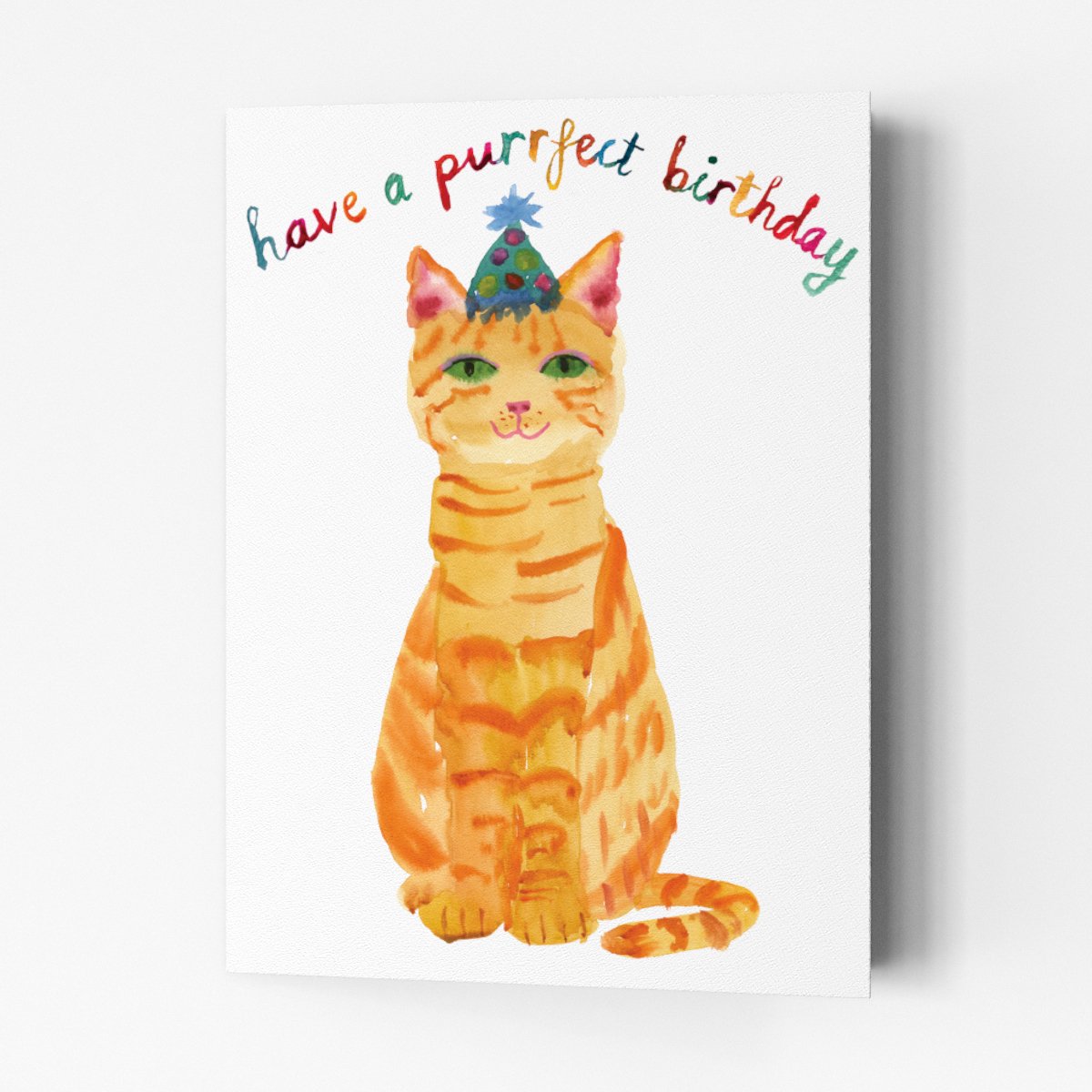 Purrfect Birthday Card