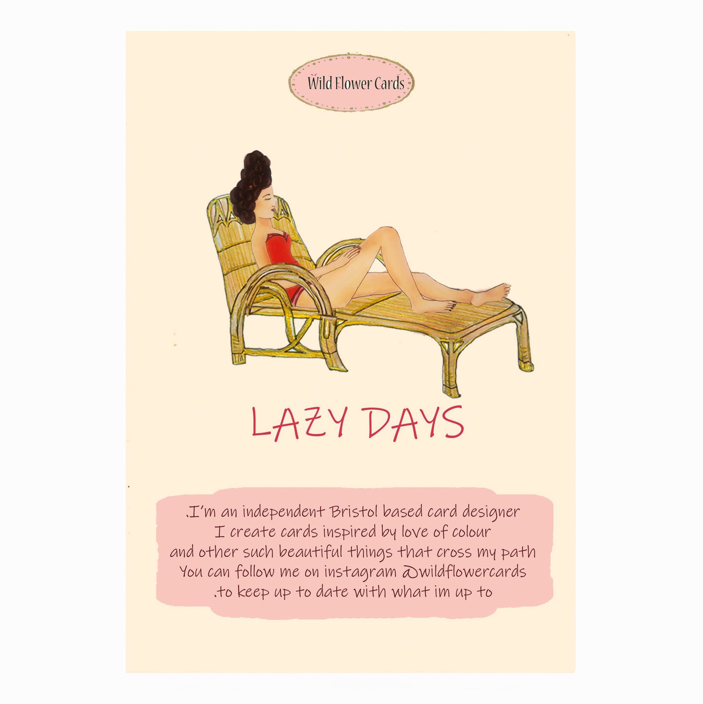 Lazy Days Card