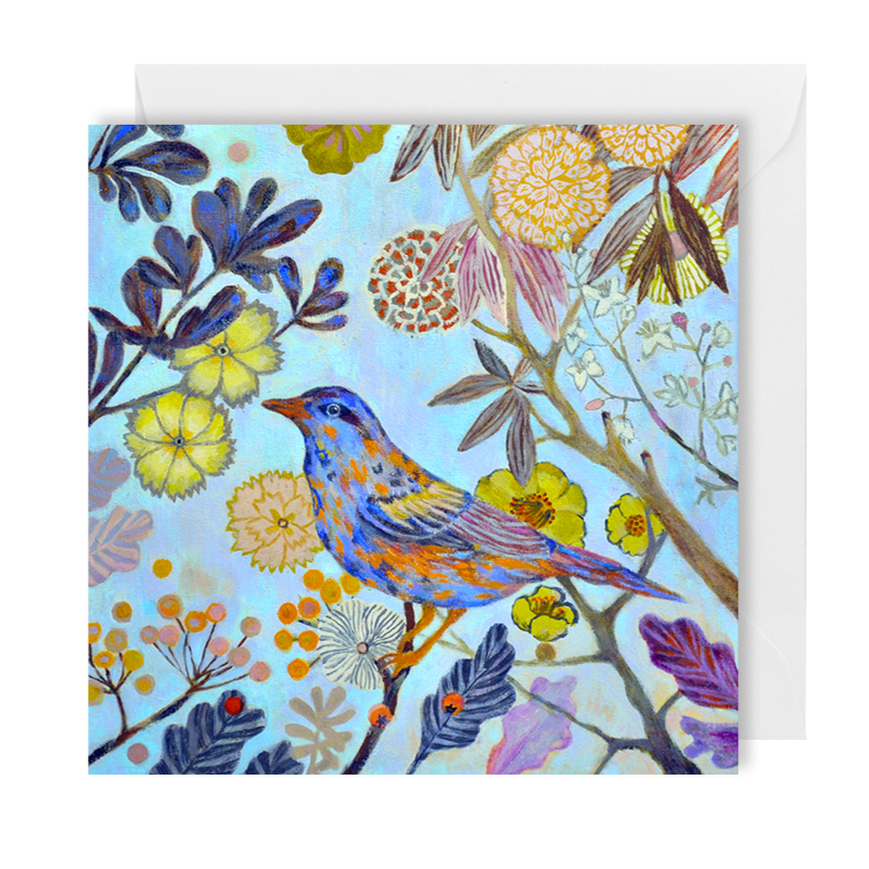 Autumn Bird Card