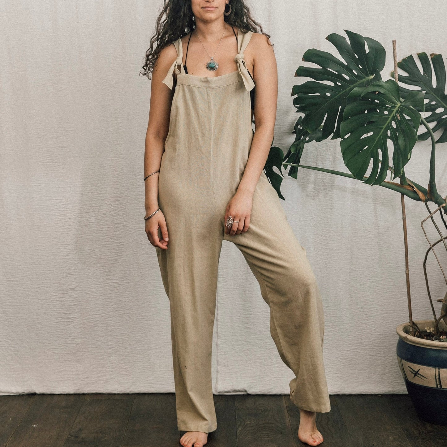 Raw Cotton Dungarees