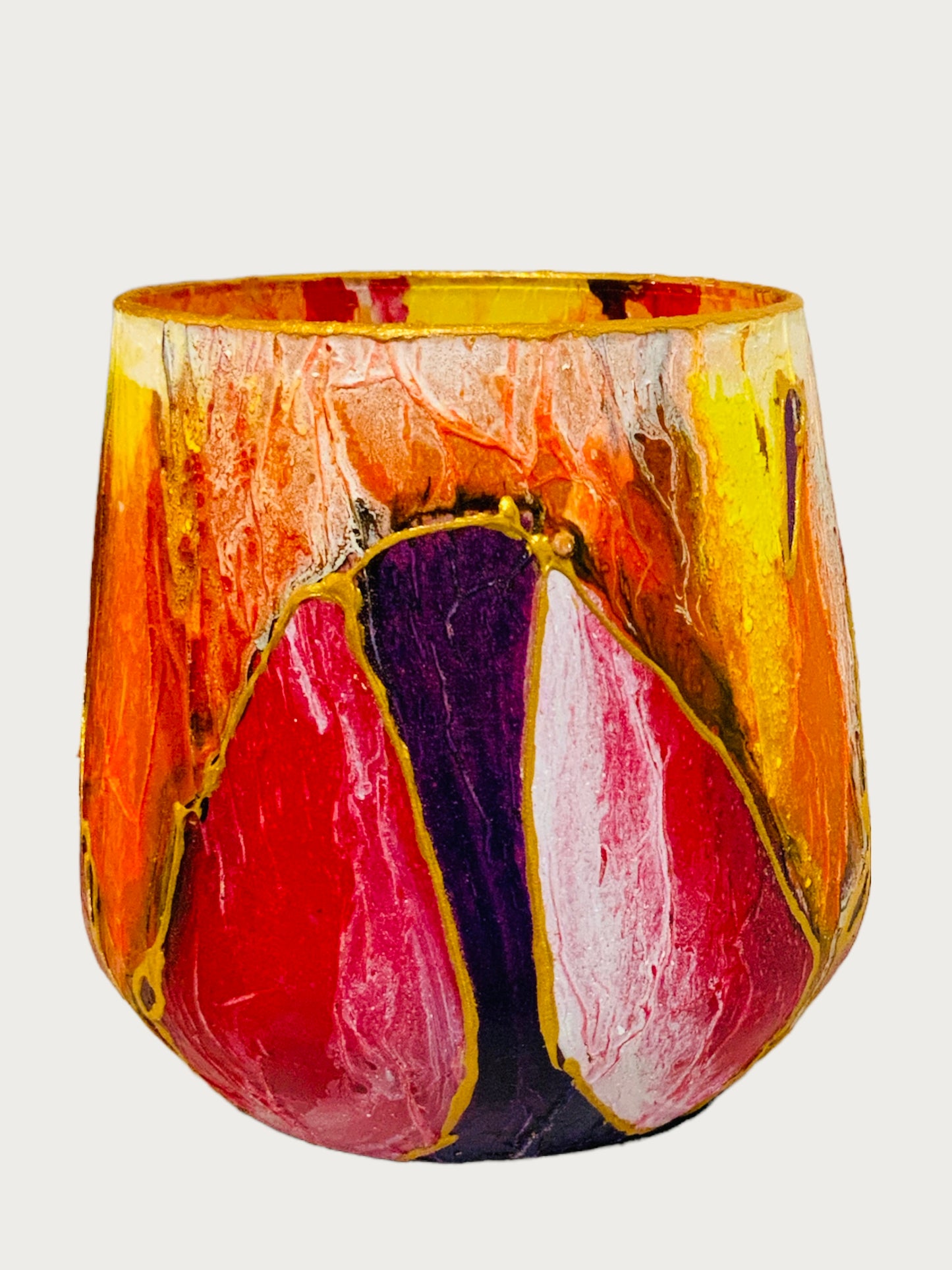Large Candle Vase
