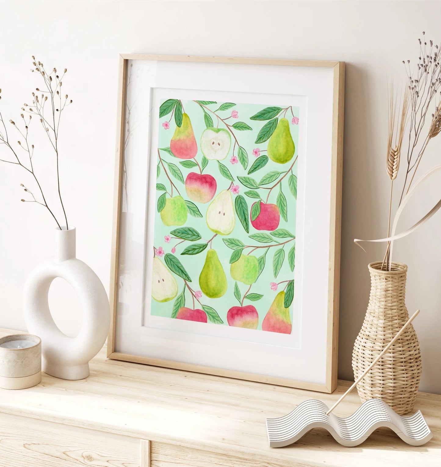 Apple / Pear Print