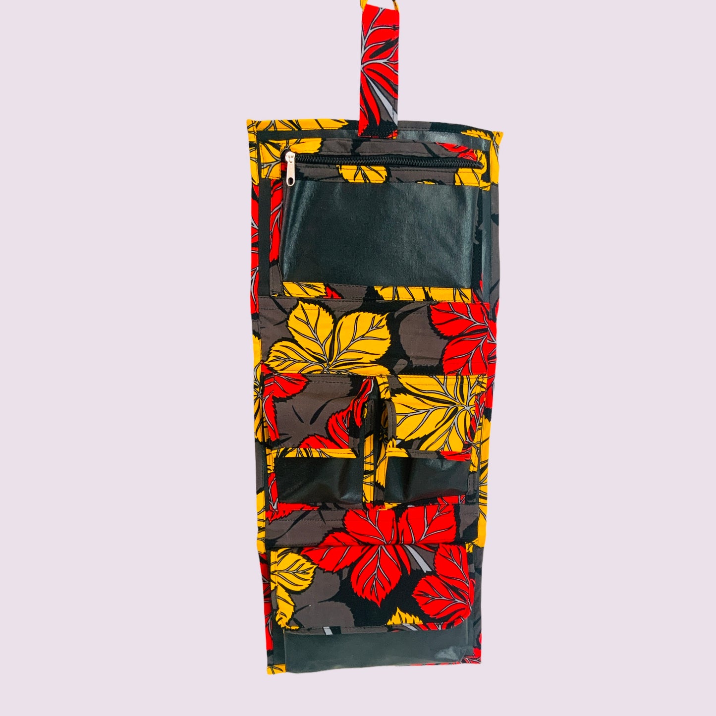 Toiletry Bag Red & Yellow Leaves