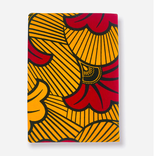 Red & Yellow Flower Notebook