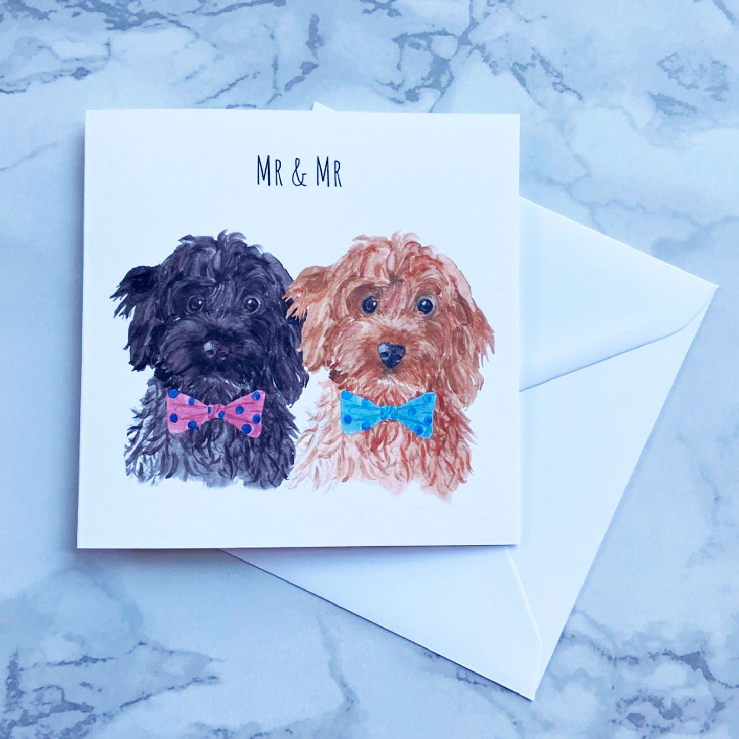 Mr & Mr Dog Card