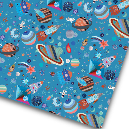 Rocket Wrapping Paper