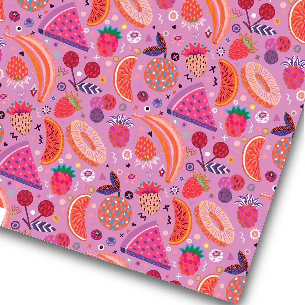 Summer Fruit Wrapping Paper