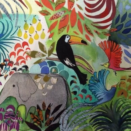 Toucan Jungle Print
