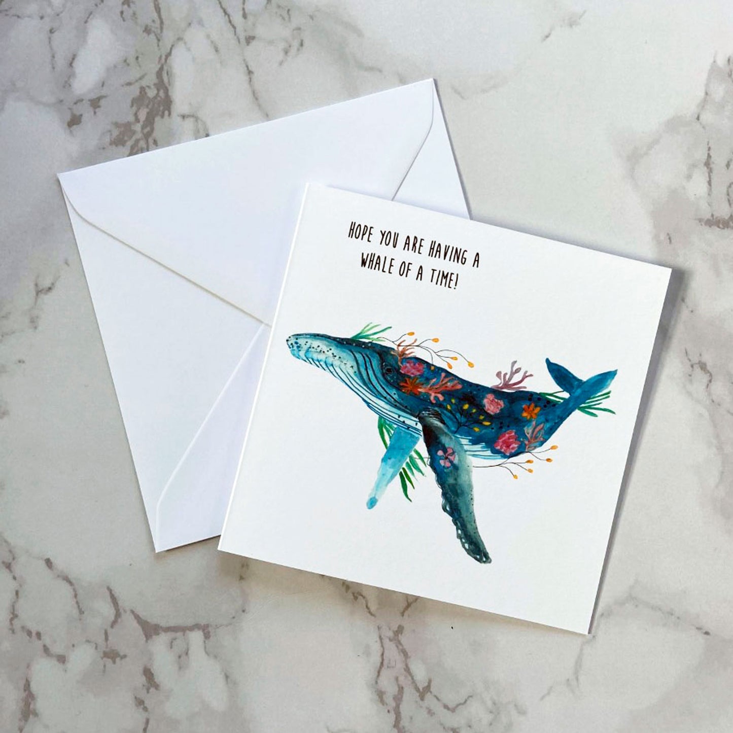 Having a Whale of a Time Card